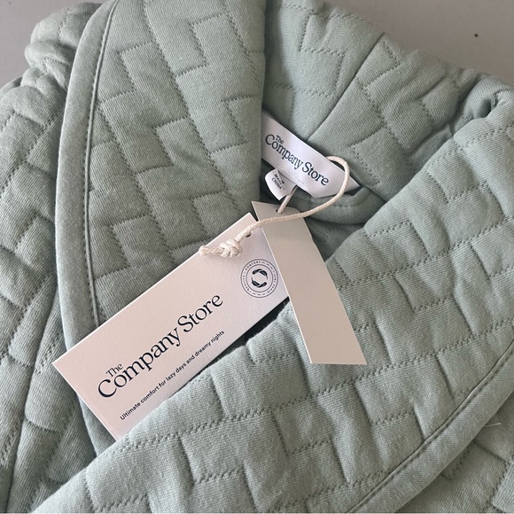 New Women's Small
Cotton Robe The Company Store
Air Layer- Light Green - Picture 9 of 11